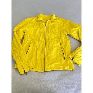 Vintagae Club Monaco Jacket Womens Small Full Zip Windbreaker 2000s 90s Y2K